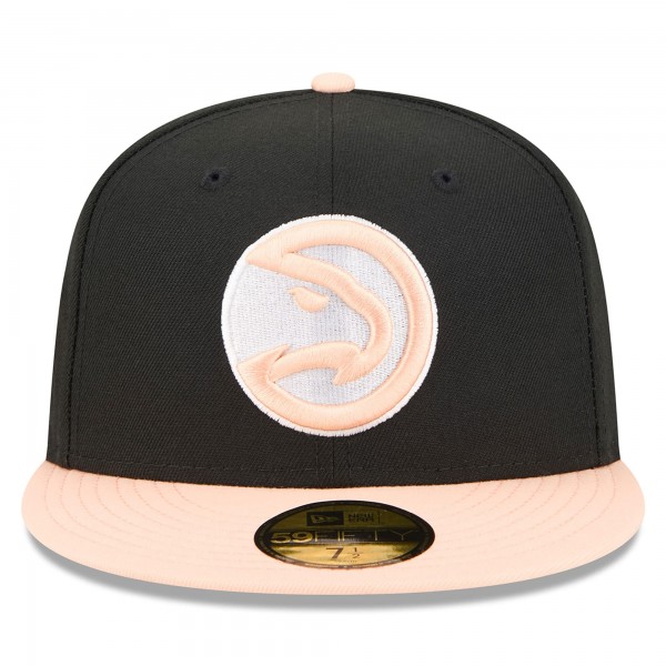 Бейсболка Atlanta Hawks New Era 2025/26 City Edition Alternate 59FIFTY - Black