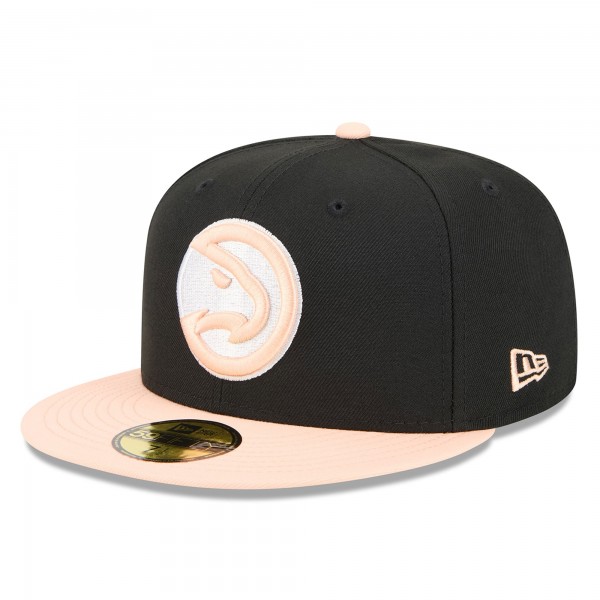 Бейсболка Atlanta Hawks New Era 2025/26 City Edition Alternate 59FIFTY - Black