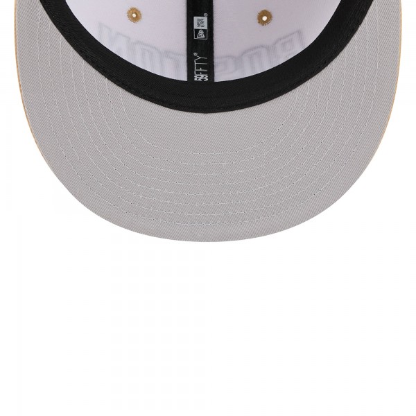 Бейсболка Boston Celtics New Era 2025/26 City Edition Alternate 59FIFTY - Gold