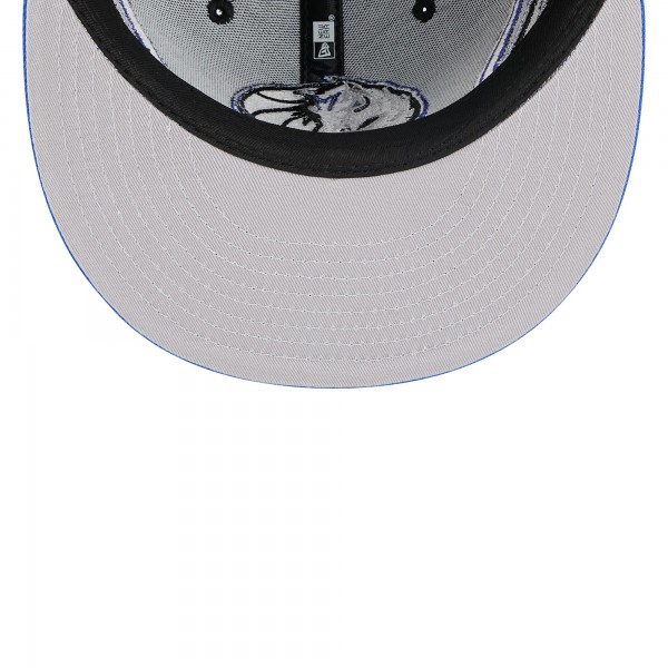 Бейсболка Dallas Mavericks New Era 2025/26 City Edition Alternate 59FIFTY - Black