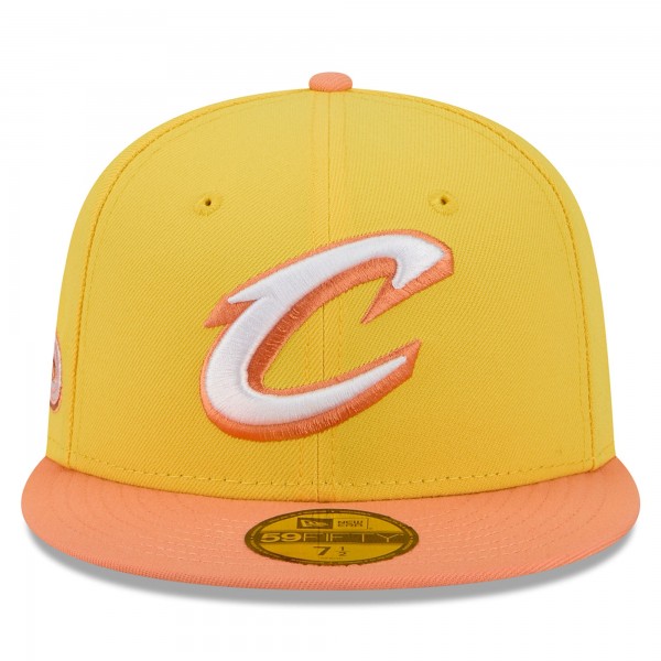 Бейсболка Cleveland Cavaliers New Era 2025/26 City Edition Alternate 59FIFTY - Gold