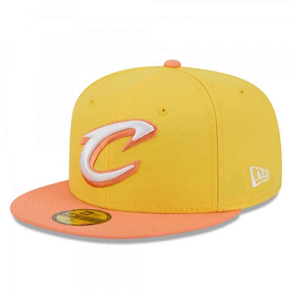 Бейсболка Cleveland Cavaliers New Era 2025/26 City Edition Alternate 59FIFTY - Gold
