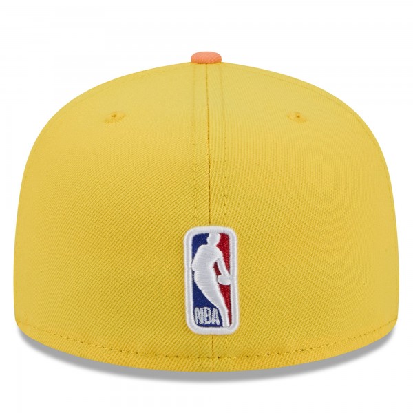 Бейсболка Cleveland Cavaliers New Era 2025/26 City Edition Alternate 59FIFTY - Gold