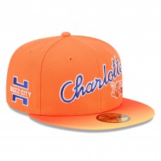 Бейсболка Charlotte Hornets New Era 2025/26 City Edition Alternate 59FIFTY - Orange