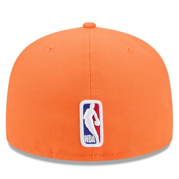Бейсболка Charlotte Hornets New Era 2025/26 City Edition Alternate 59FIFTY - Orange