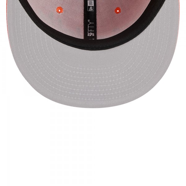 Бейсболка Charlotte Hornets New Era 2025/26 City Edition Alternate 59FIFTY - Orange