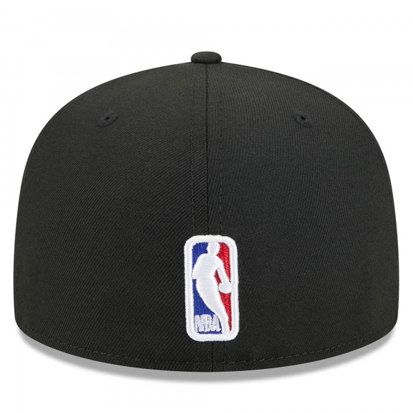 Бейсболка Chicago Bulls New Era 2025/26 City Edition Alternate 59FIFTY - Black
