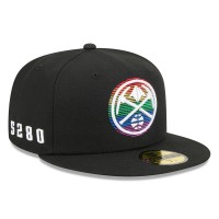 Бейсболка Denver Nuggets New Era 2025/26 City Edition Alternate 59FIFTY - Black