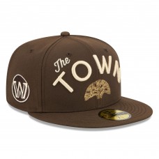 Бейсболка Golden State Warriors New Era Brown 2025/26 City Edition Alternate 59FIFTY