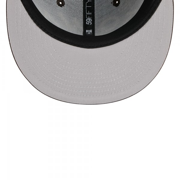 Бейсболка Golden State Warriors New Era Brown 2025/26 City Edition Alternate 59FIFTY