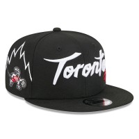 Бейсболка Toronto Raptors New Era 2025/26 City Edition Alternate 9FIFTY Snapback - Black