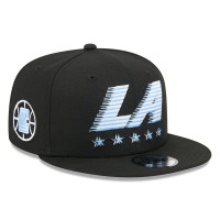 Бейсболка LA Clippers New Era 2025/26 City Edition Alternate 9FIFTY Snapback - Black