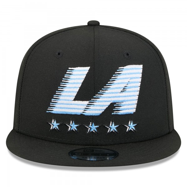 Бейсболка LA Clippers New Era 2025/26 City Edition Alternate 9FIFTY Snapback - Black