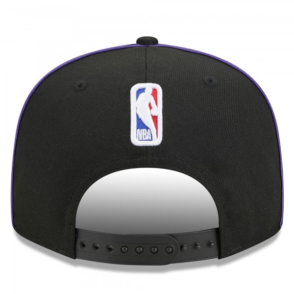 Бейсболка Los Angeles Lakers New Era 2025/26 City Edition Alternate 9FIFTY Snapback - Black