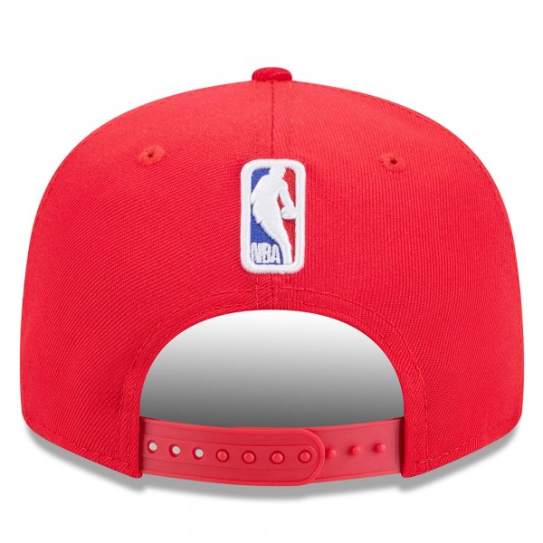 Бейсболка Houston Rockets New Era 2025/26 City Edition Alternate 9FIFTY Snapback - Red
