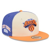 Бейсболка New York Knicks New Era 2025/26 City Edition Alternate 9FIFTY Snapback - Cream