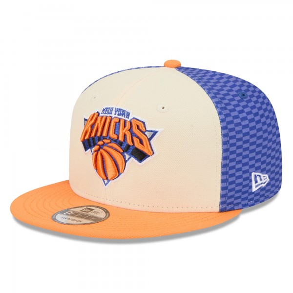 Бейсболка New York Knicks New Era 2025/26 City Edition Alternate 9FIFTY Snapback - Cream