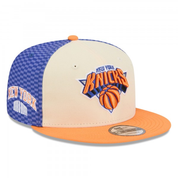 Бейсболка New York Knicks New Era 2025/26 City Edition Alternate 9FIFTY Snapback - Cream
