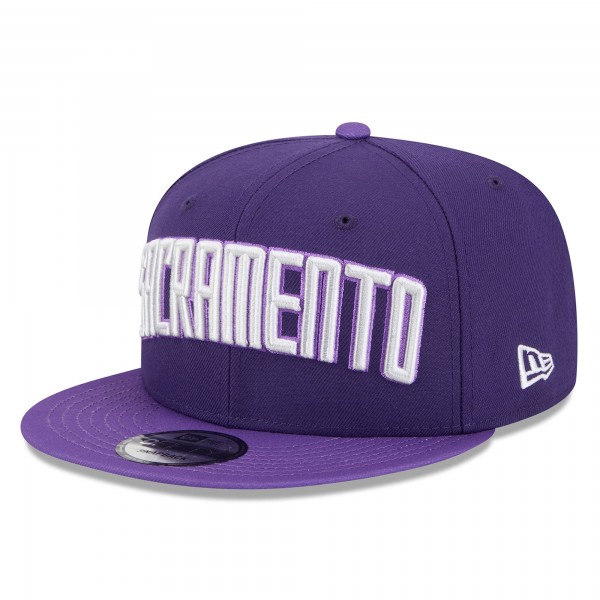 Бейсболка Sacramento Kings New Era 2025/26 City Edition Alternate 9FIFTY Snapback - Purple