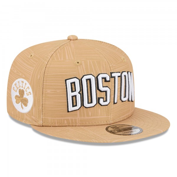 Бейсболка Boston Celtics New Era 2025/26 City Edition Alternate 9FIFTY Snapback - Gold