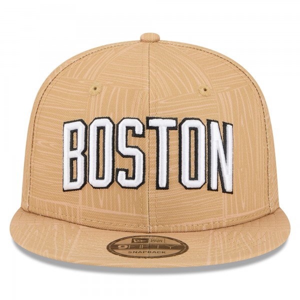 Бейсболка Boston Celtics New Era 2025/26 City Edition Alternate 9FIFTY Snapback - Gold