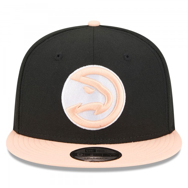 Бейсболка Atlanta Hawks New Era 2025/26 City Edition Alternate 9FIFTY Snapback - Black
