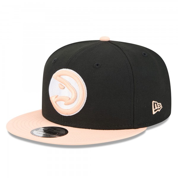 Бейсболка Atlanta Hawks New Era 2025/26 City Edition Alternate 9FIFTY Snapback - Black