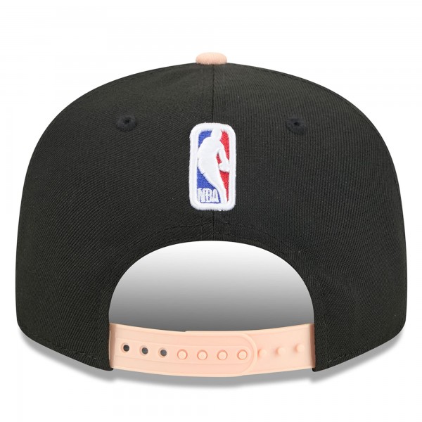 Бейсболка Atlanta Hawks New Era 2025/26 City Edition Alternate 9FIFTY Snapback - Black