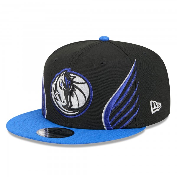 Бейсболка Dallas Mavericks New Era 2025/26 City Edition Alternate 9FIFTY Snapback - Black