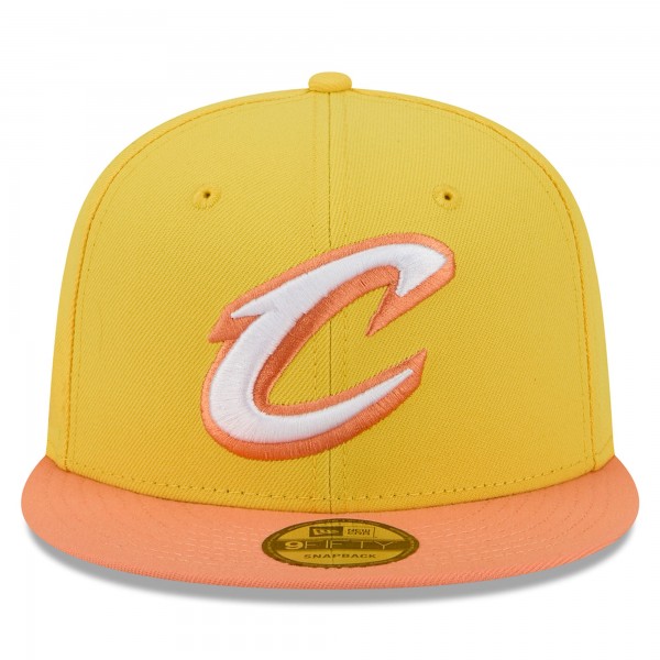 Бейсболка Cleveland Cavaliers New Era 2025/26 City Edition Alternate 9FIFTY Snapback - Gold