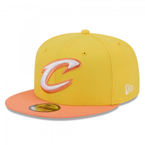 Бейсболка Cleveland Cavaliers New Era 2025/26 City Edition Alternate 9FIFTY Snapback - Gold