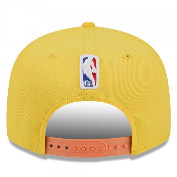 Бейсболка Cleveland Cavaliers New Era 2025/26 City Edition Alternate 9FIFTY Snapback - Gold