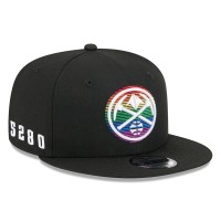 Бейсболка Denver Nuggets New Era 2025/26 City Edition Alternate 9FIFTY Snapback - Black