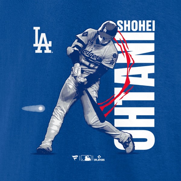 Los Angeles Dodgers Shohei Ohtani Royal Electric Moments T-Shirt