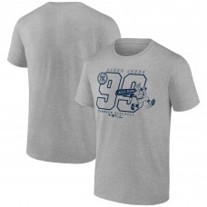 New York Yankees Aaron Judge Heather Gray Number Nickname T-Shirt