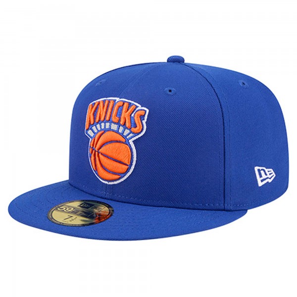 Бейсболка New York Knicks New Era Blue Core Logo 59FIFTY