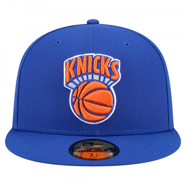 Бейсболка New York Knicks New Era Blue Core Logo 59FIFTY