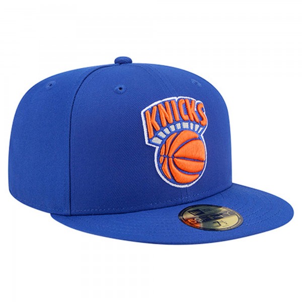 Бейсболка New York Knicks New Era Blue Core Logo 59FIFTY