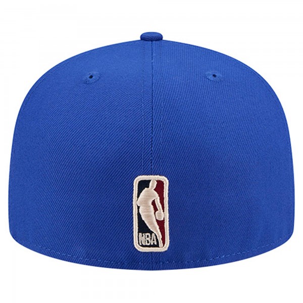 Бейсболка New York Knicks New Era Blue Core Logo 59FIFTY