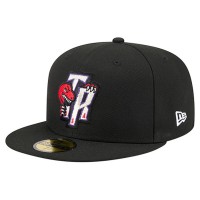 Бейсболка Toronto Raptors New Era Black Core Logo 59FIFTY