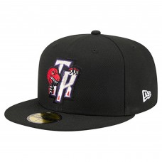 Бейсболка Toronto Raptors New Era Black Core Logo 59FIFTY