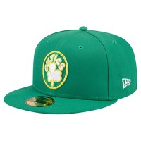 Бейсболка Boston Celtics New Era Kelly Green Core Logo 59FIFTY