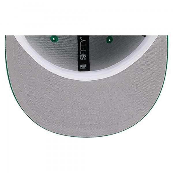 Бейсболка Boston Celtics New Era Kelly Green Core Logo 59FIFTY