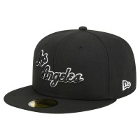 Бейсболка Los Angeles Lakers New Era Black 59FIFTY