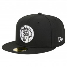 Бейсболка Boston Celtics New Era Black 59FIFTY