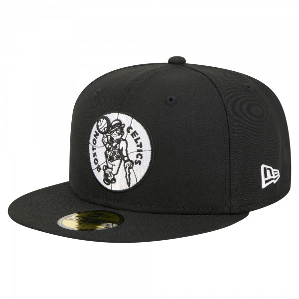 Бейсболка Boston Celtics New Era Black 59FIFTY