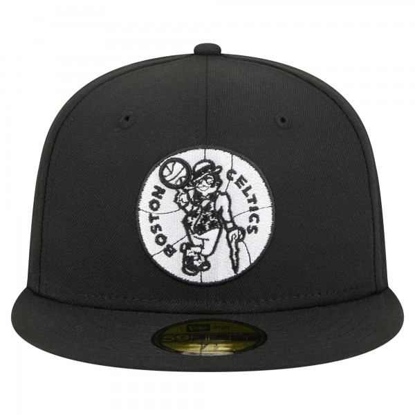 Бейсболка Boston Celtics New Era Black 59FIFTY