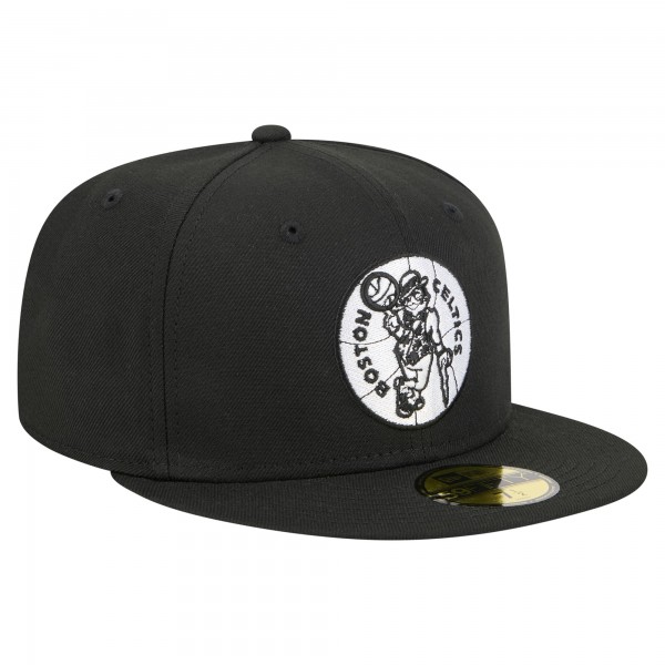 Бейсболка Boston Celtics New Era Black 59FIFTY