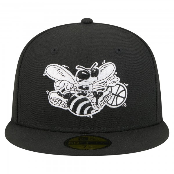 Бейсболка Charlotte Hornets New Era Black 59FIFTY
