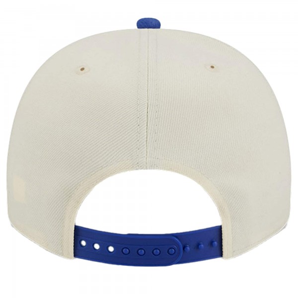 Бейсболка Philadelphia 76ers New Era Cream Illustrated Mascot 2-Toned Pre-Curved A-Frame 9FIFTY